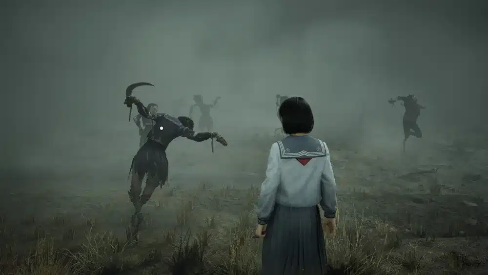 Enigmi di Silent Hill f Puzzle di Silent Hill f Silent Hill f Altar Puzzle Enigma della Cripta del Santuario Shrine Vault Puzzle Enigma degli spaventapasseri di Silent Hill f Silent Hill f Scarecrows Field Puzzle