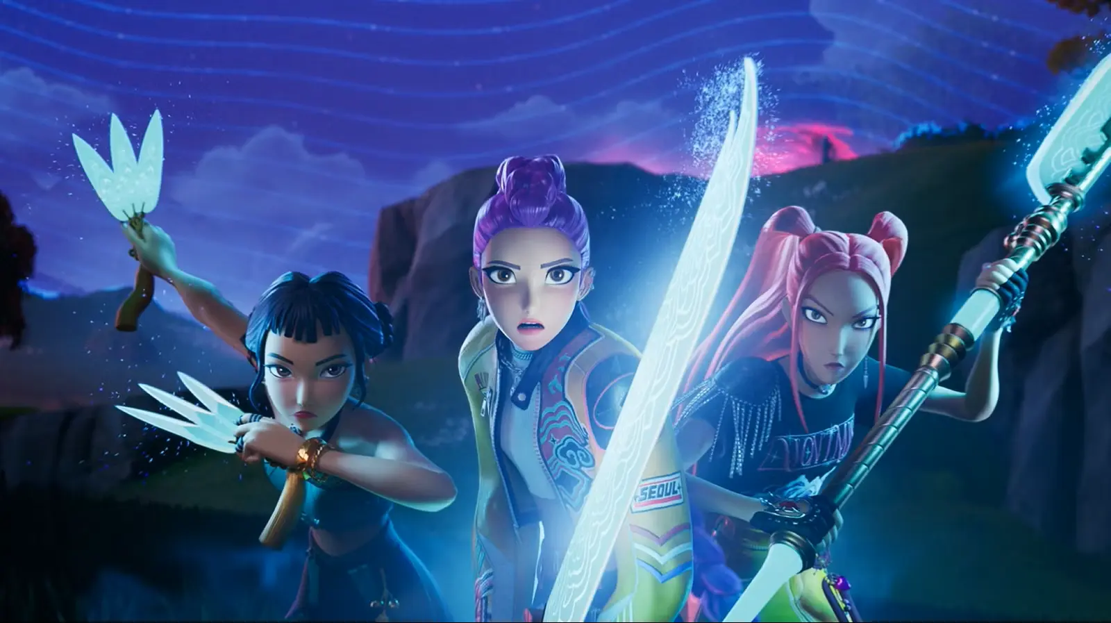 Skin di KPop Demon Hunters in Fortnite