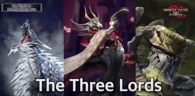 Monster Hunter Rise Three lords
