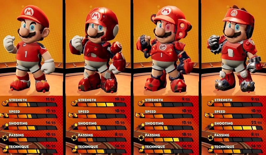 Mario Strikers Gear