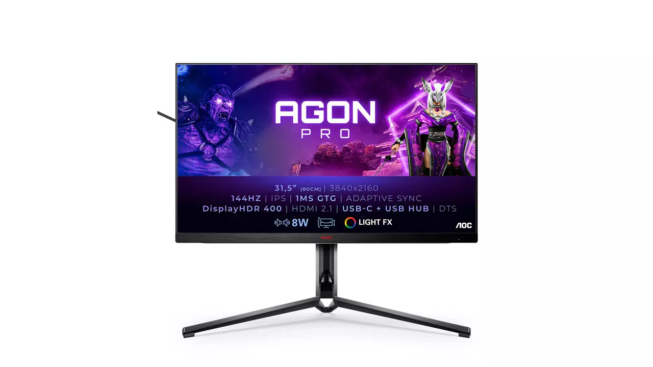 AOC AGON PRO miglior monitor per playstation 5