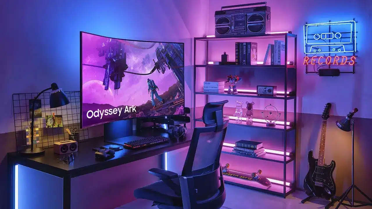 Samsung Odyssey Ark Ps5 monitor 4K UHD 120Hz