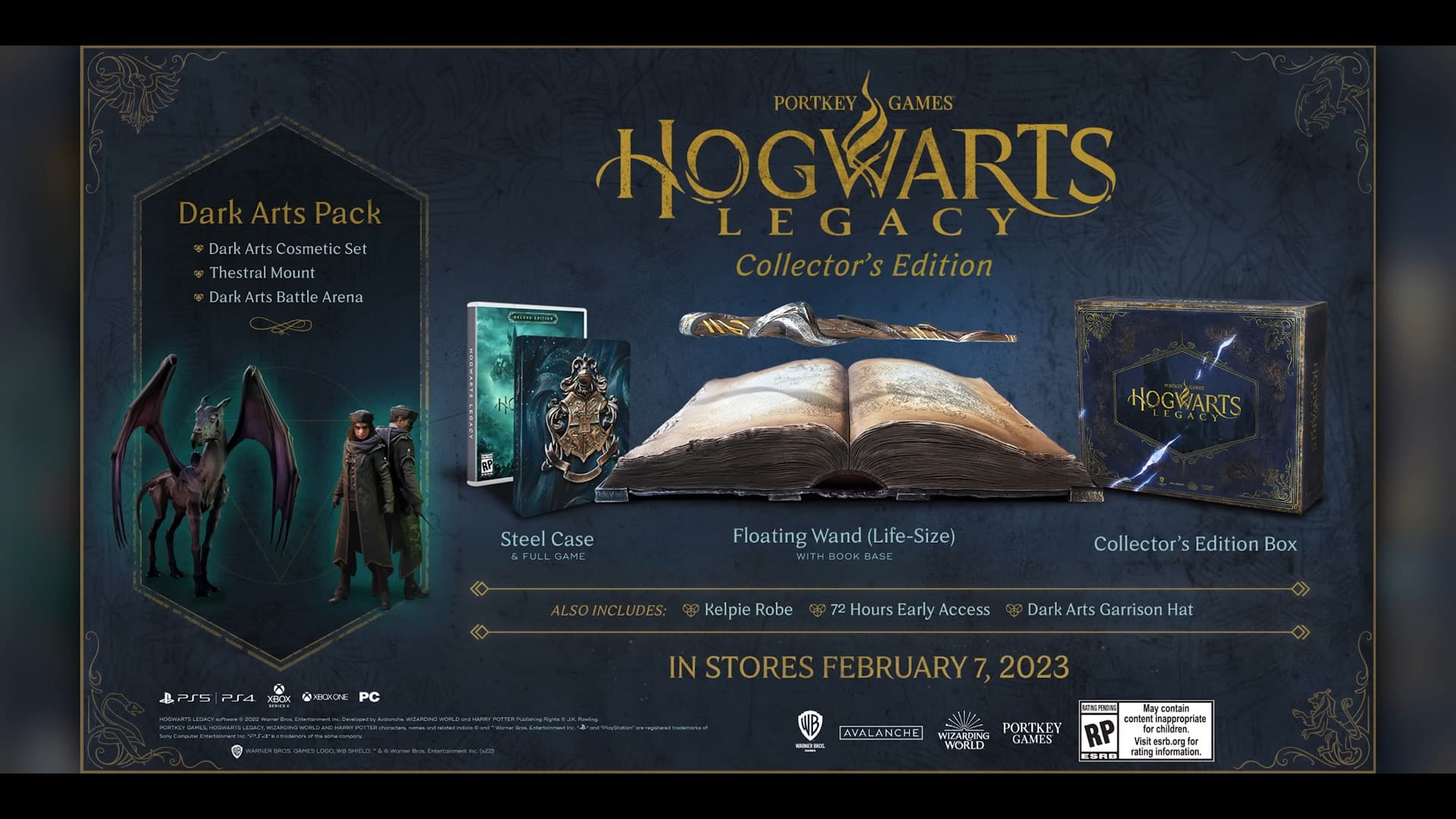 hogwarts legacy collector's edition