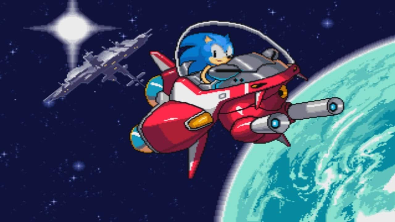 Sega Sonic Cosmo Figher Galaxy Patrol