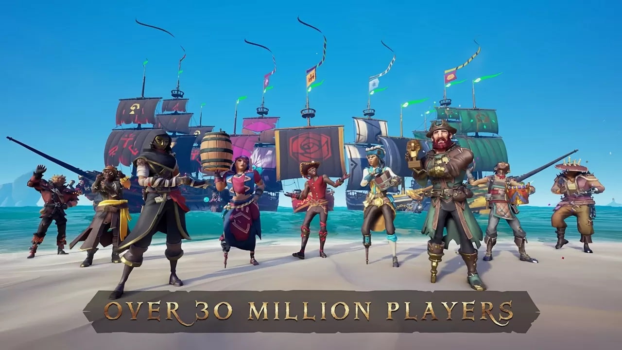 sea of thieves 30 milioni di giocatori