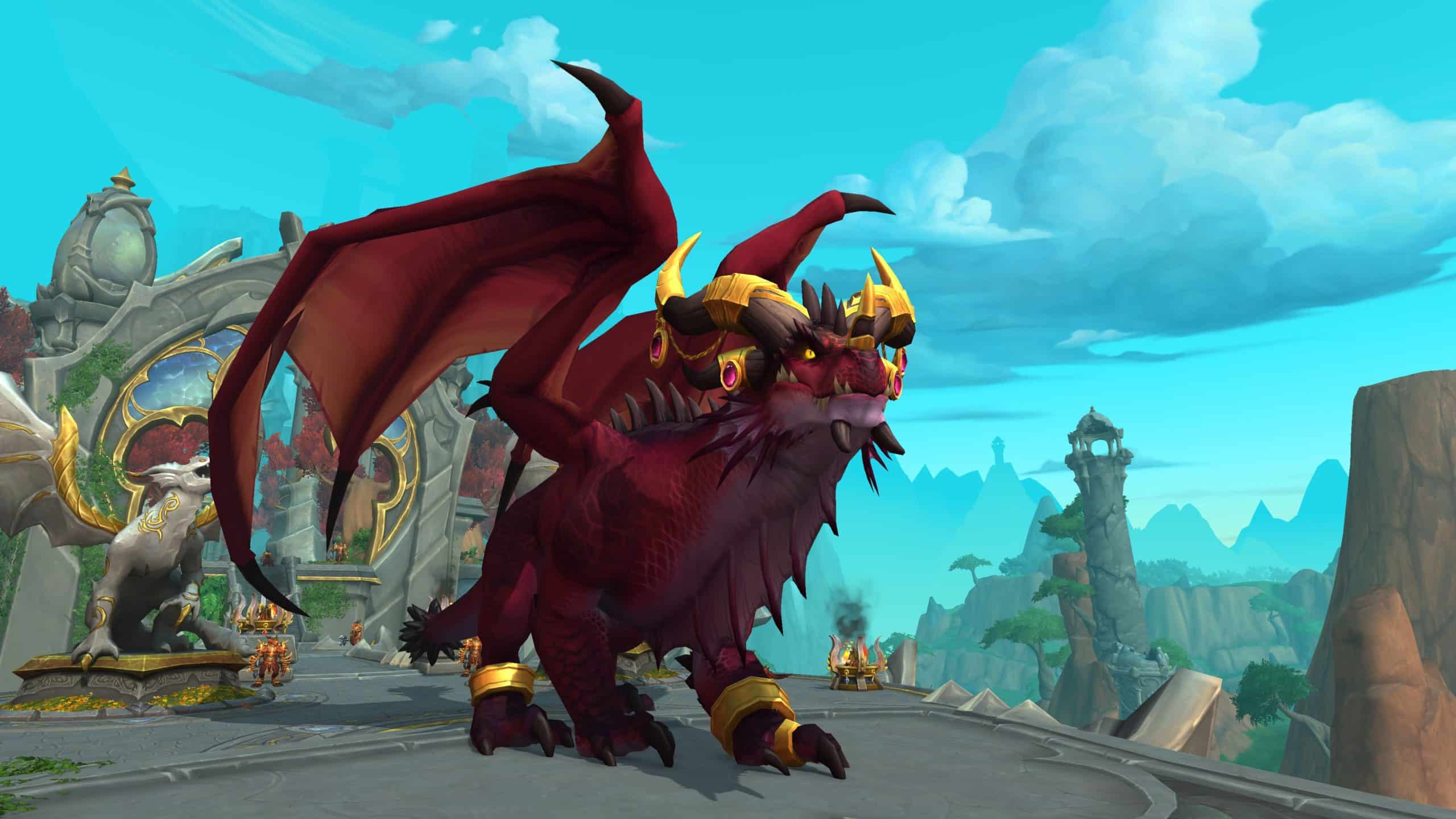 World of Warcraft Dragonflight raid boss