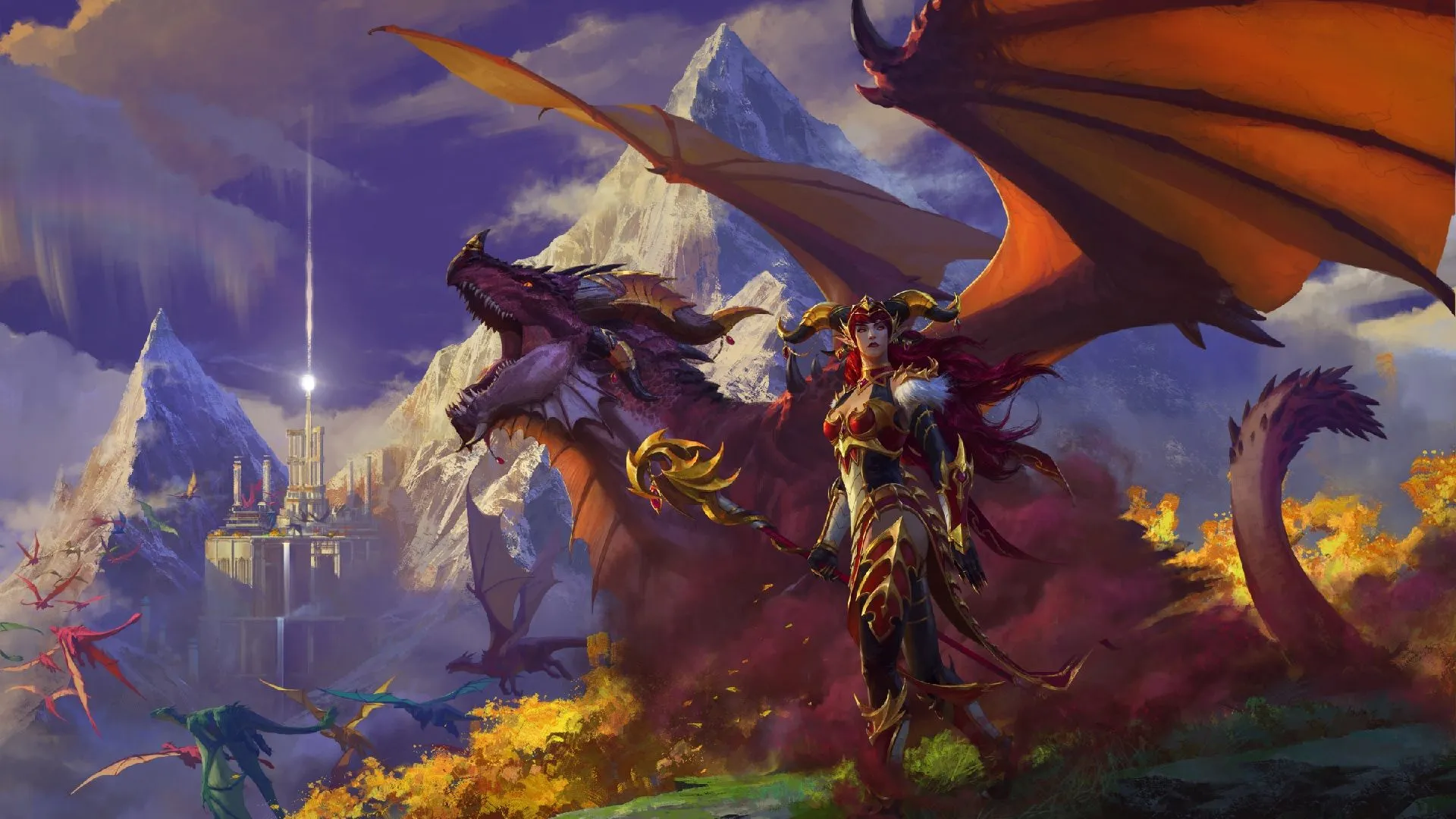 World of Warcraft Dragonflight raid