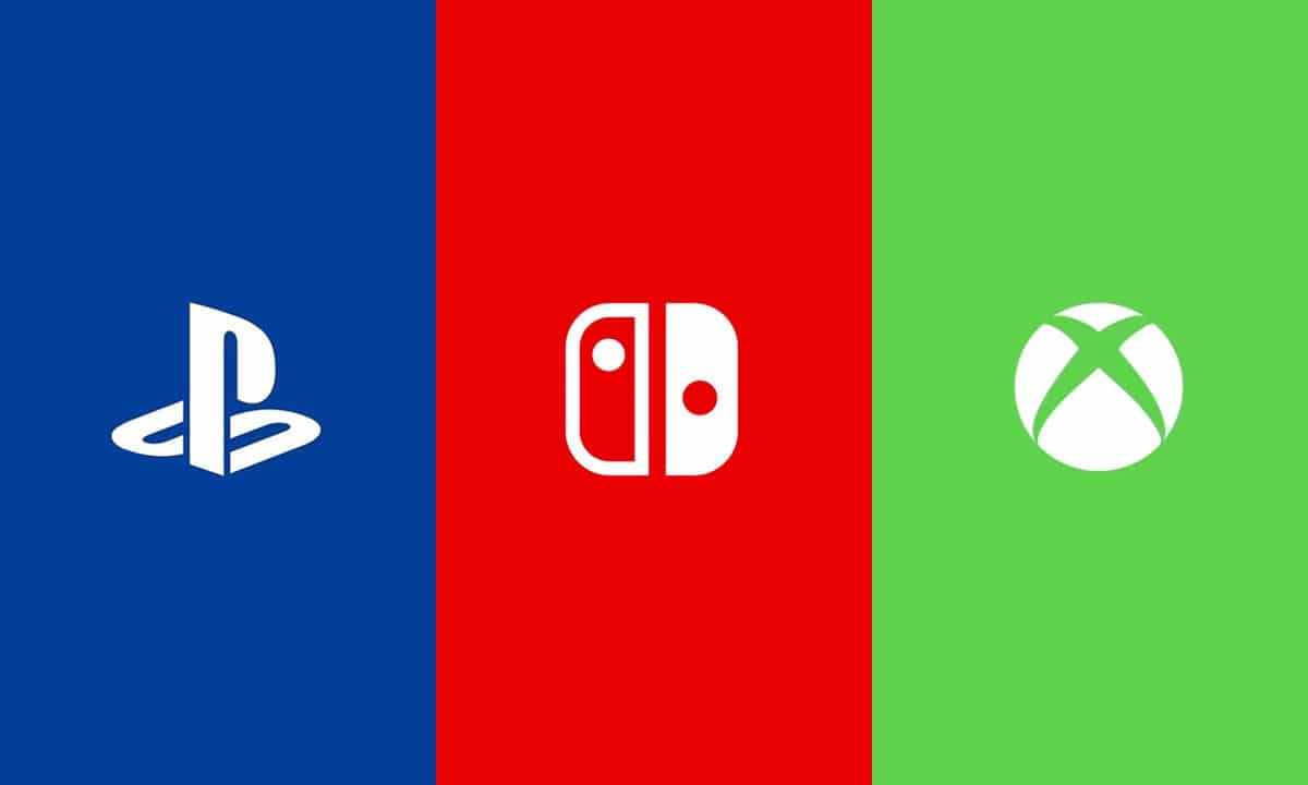 Sony Nintendo e Microsoft logo