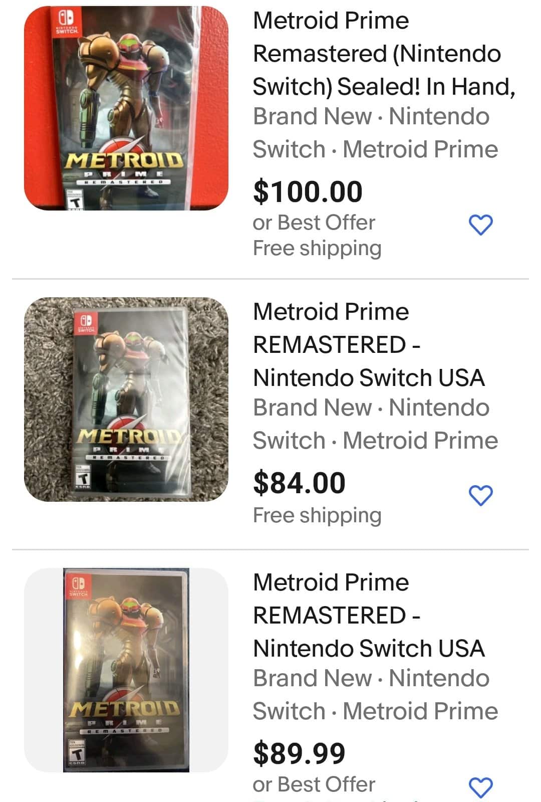 Metroid Prime Remastered Metacritic Edizione fisica