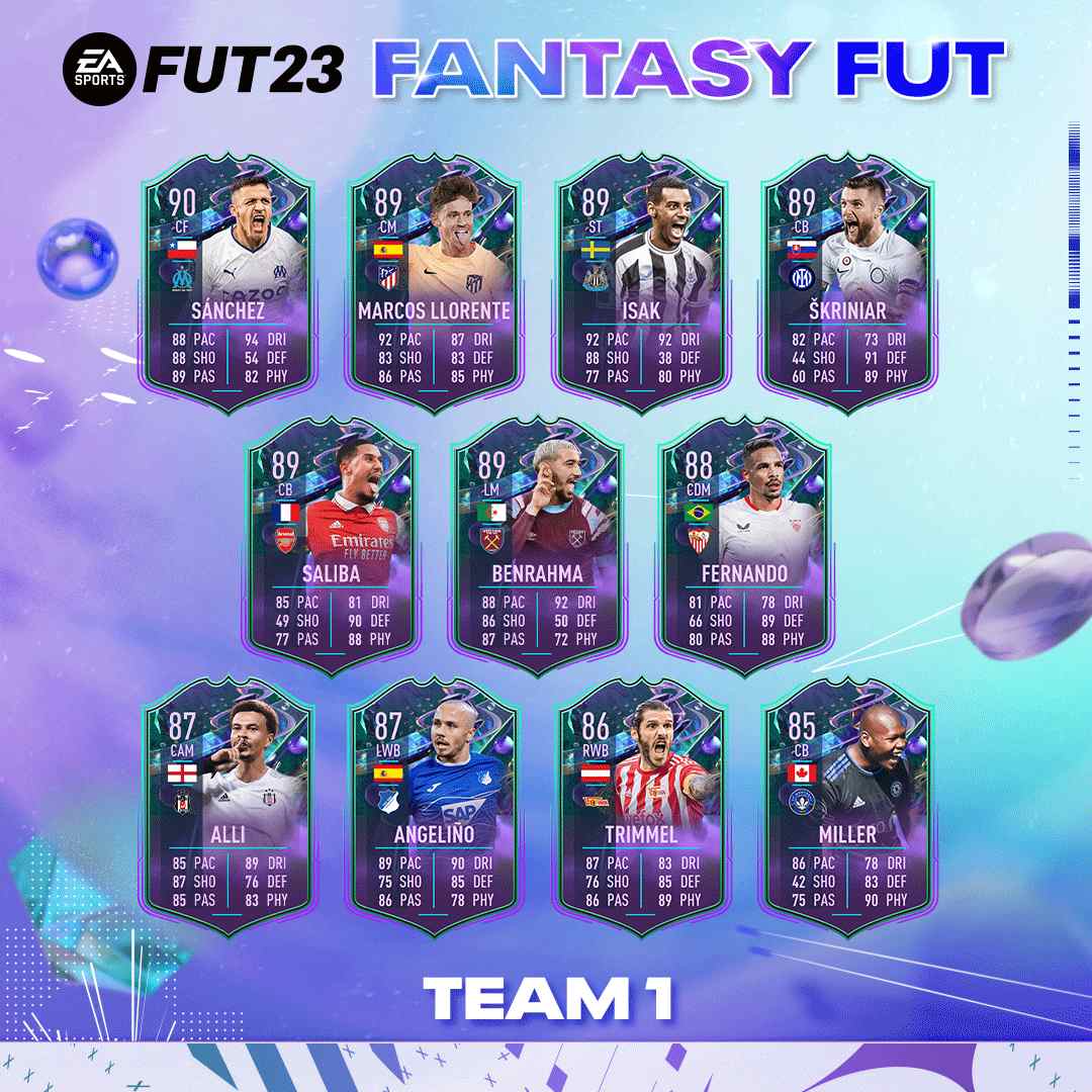 fut fantasy team 1