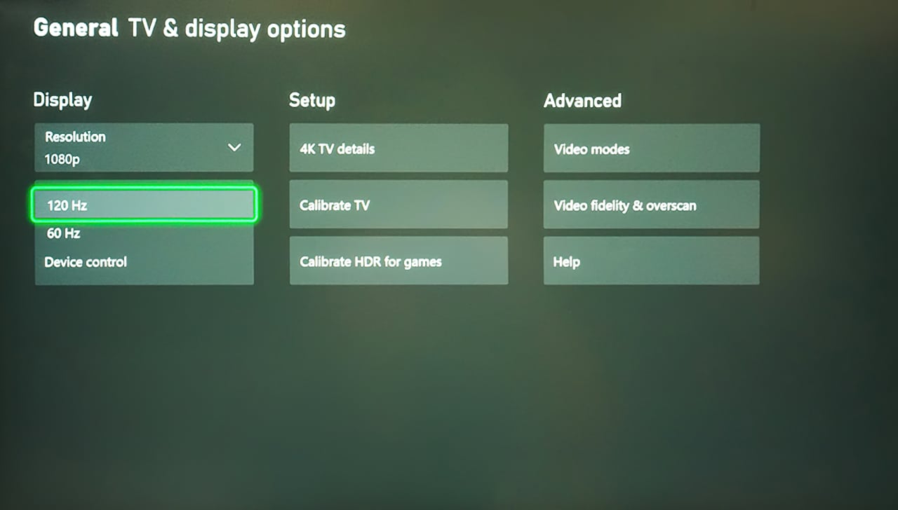 giocare a 120fps su xbox series s con HDMI 2.0