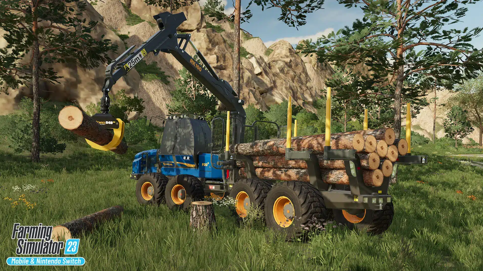 Farming Simulator 23 è disponibile su Switch e mobile - trailer di lancio