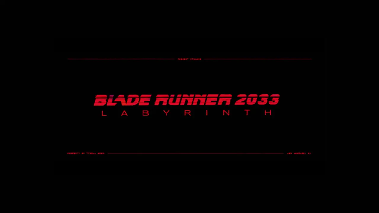 Blade Runner 2033 Labyrinth Annapurna Interactive Showcase 2023
