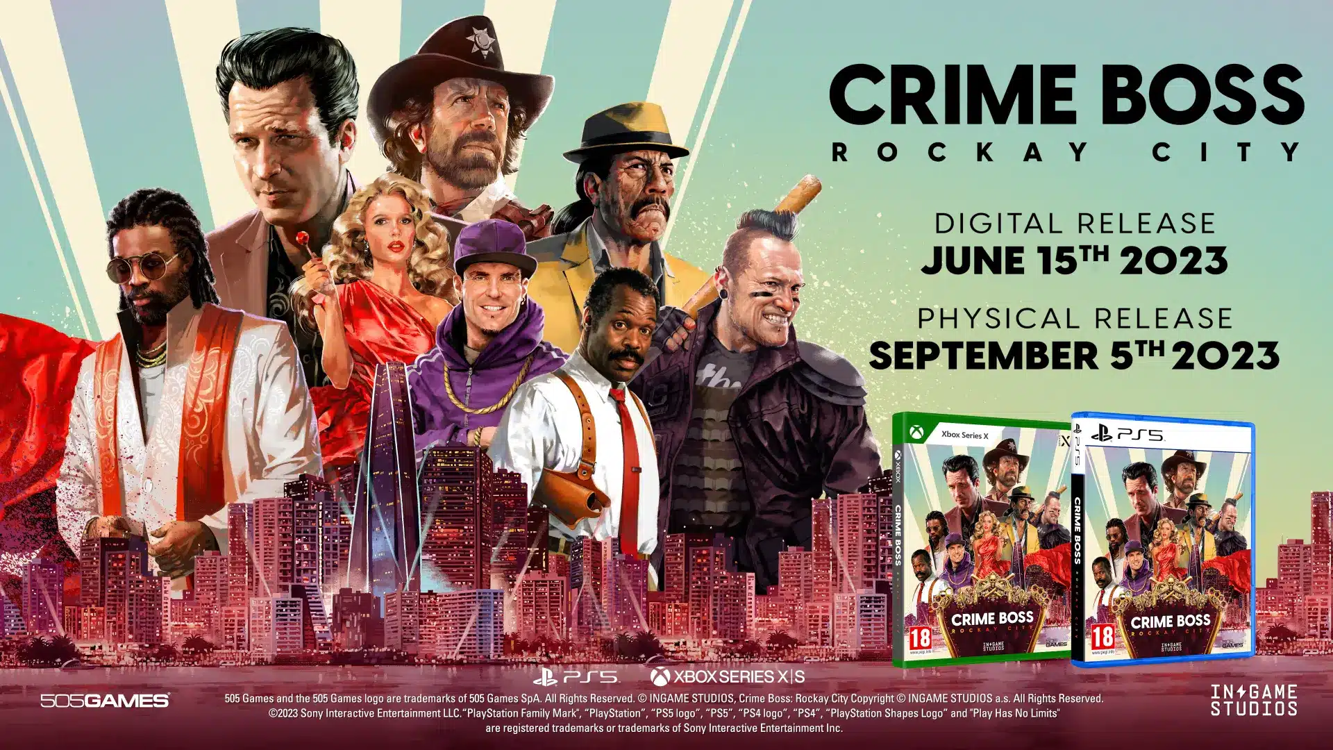 Crime Boss: Rockay City: annunciate data di uscita per console ed edizioni fisiche
