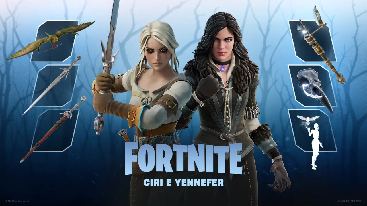 Ciri's Escape  Yennefer's Battleground Fortnite The Witcher