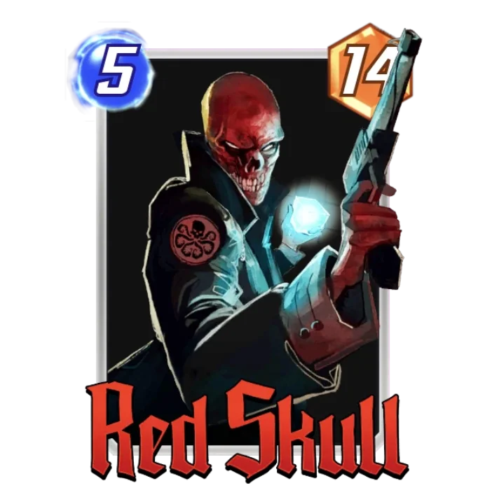 Marvel Snap Teschio Rosso