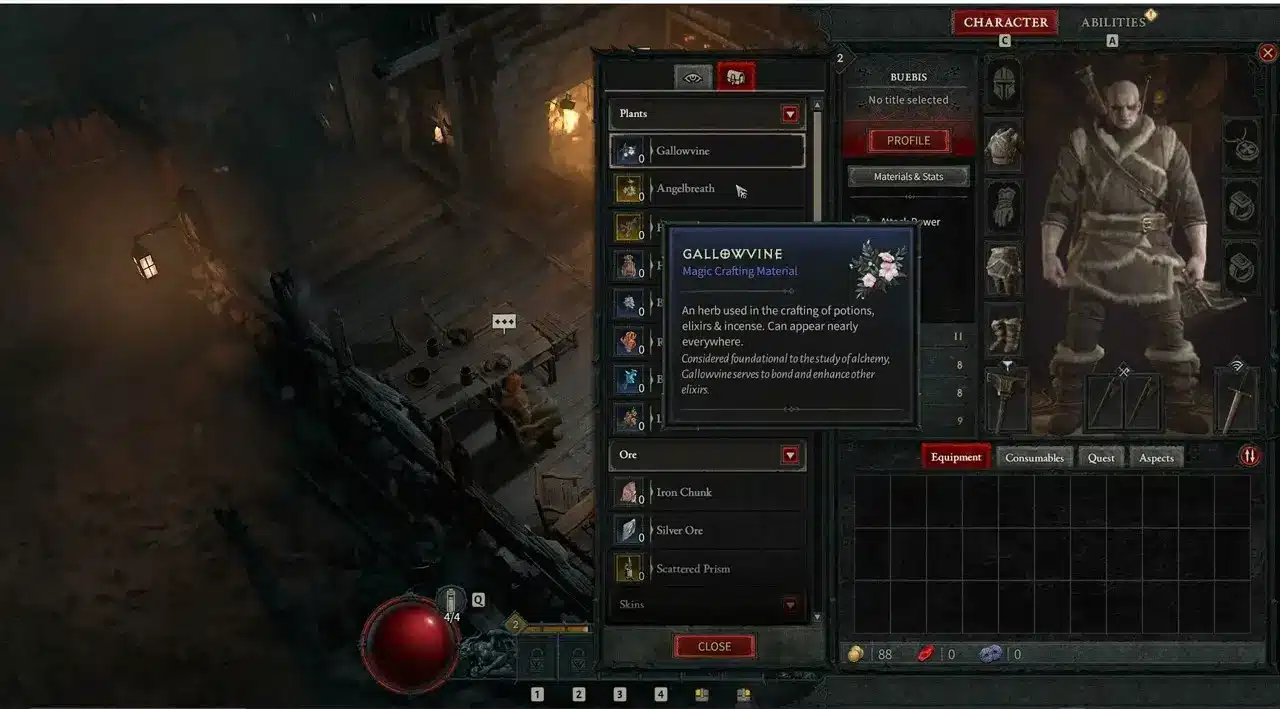 Diablo IV - come conservare più oggetti: si può ingrandire l'inventario?