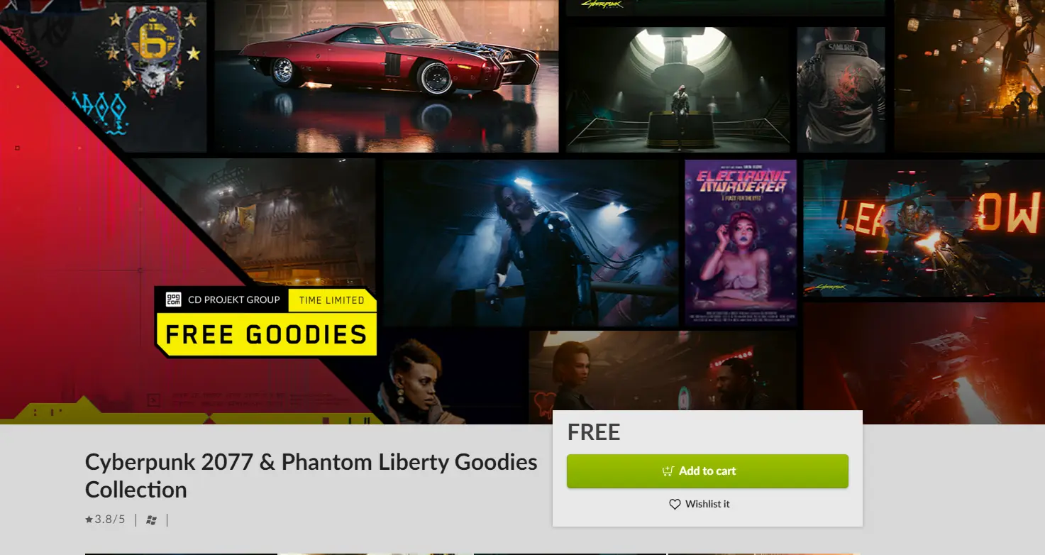 GOG Summer Sale: sconti fino al 90% gioco gratis acquistando Cyberpunk 2077 con Phantom Liberty