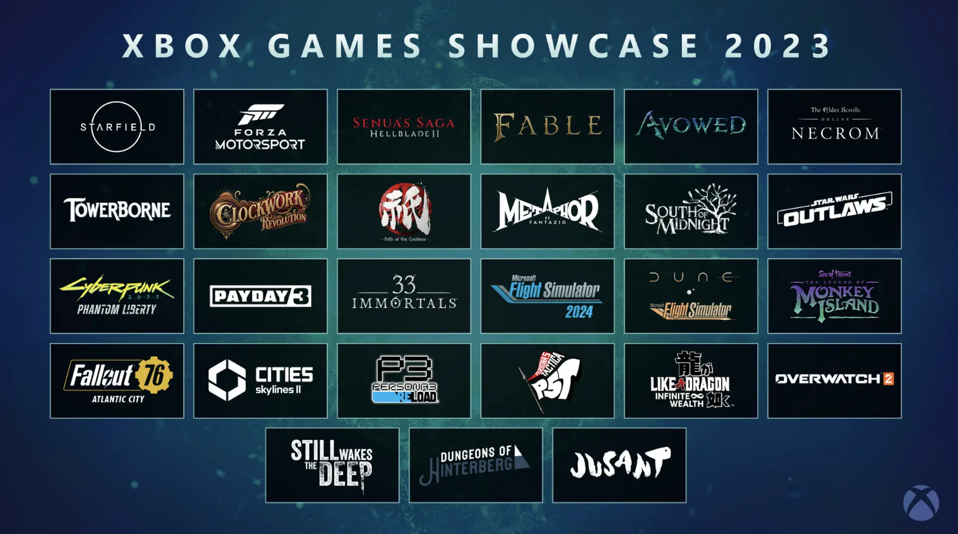 Xbox Games Showcase 2023: molti dei titoli mostrati non sono esclusive, usciranno anche su PlayStation