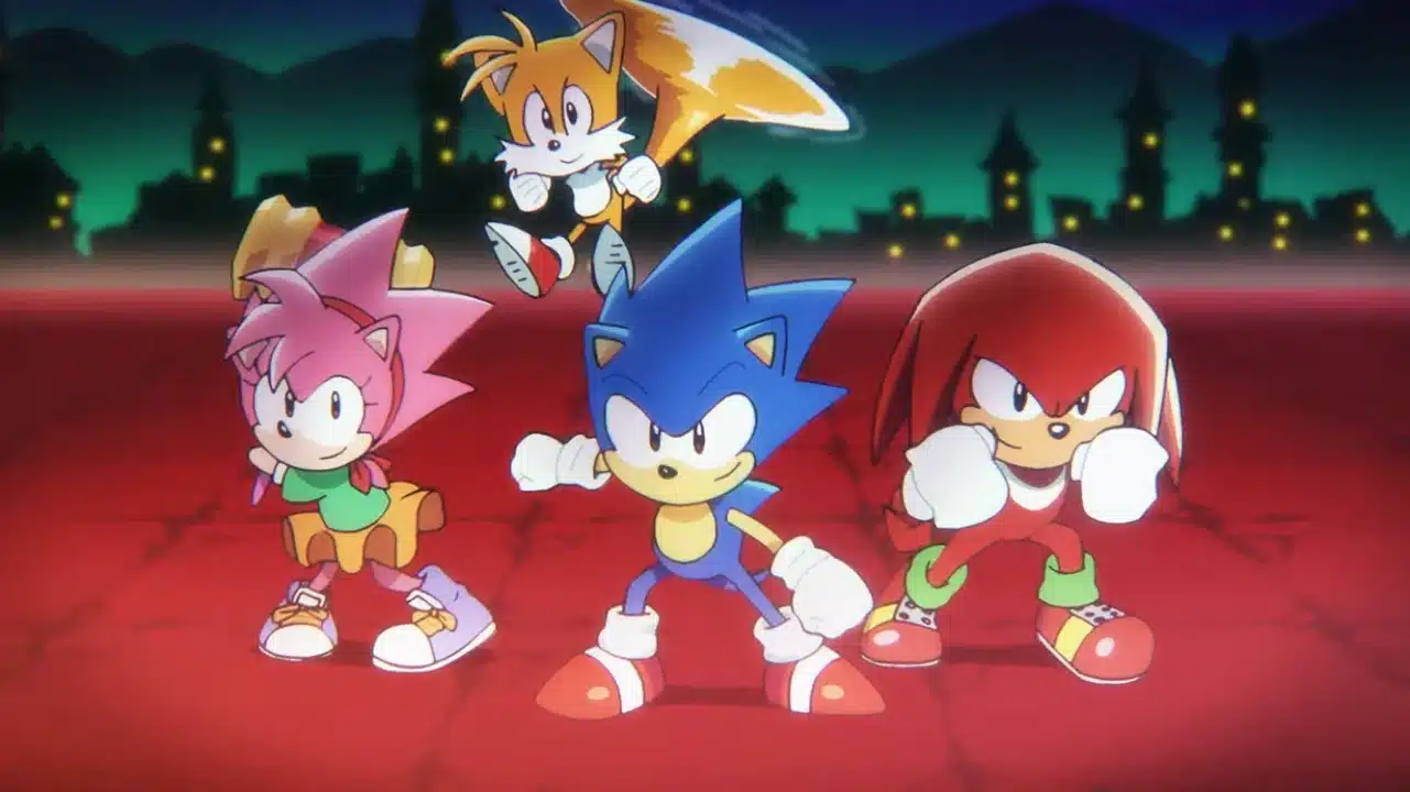 Sonic Superstars opening animata