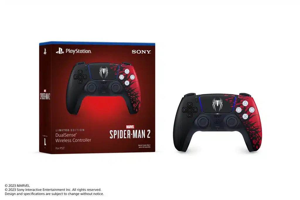 Annunciato un bundle PS5 con console e DualSense a tema Marvel's Spider-Man 2 Limited Edition