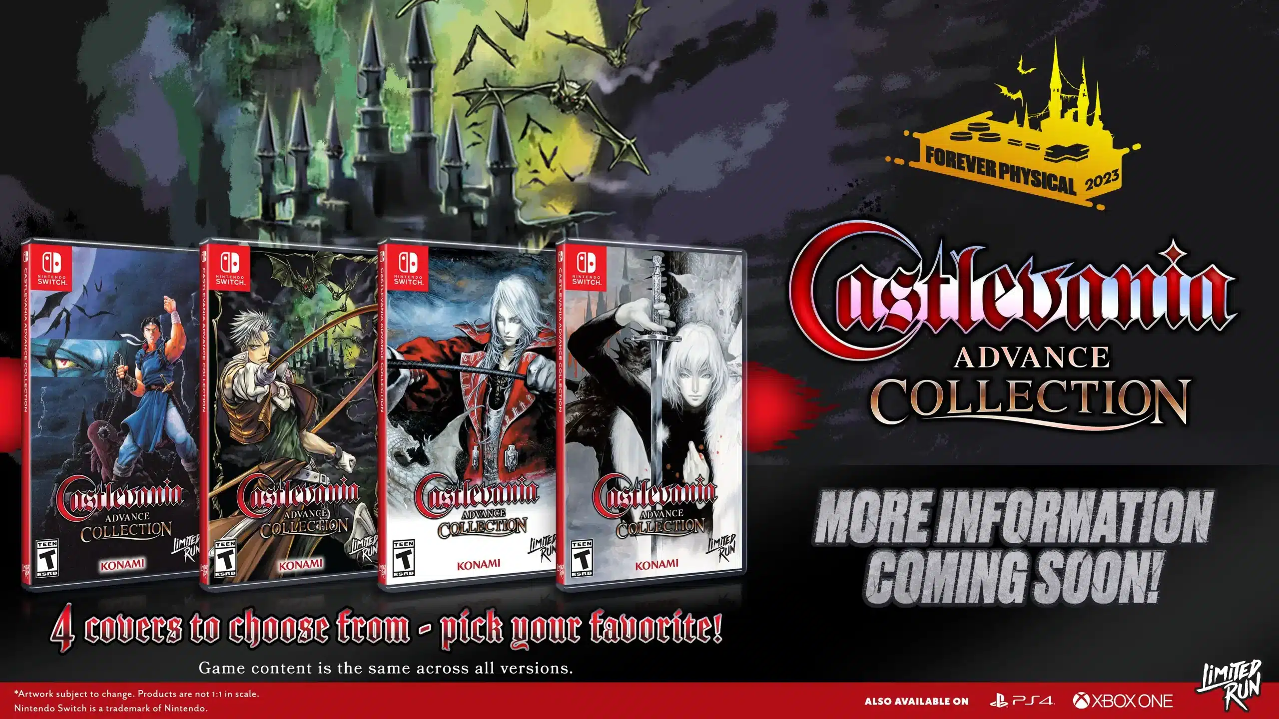 Castlevania Advance Collection avrà un'edizione fisica 