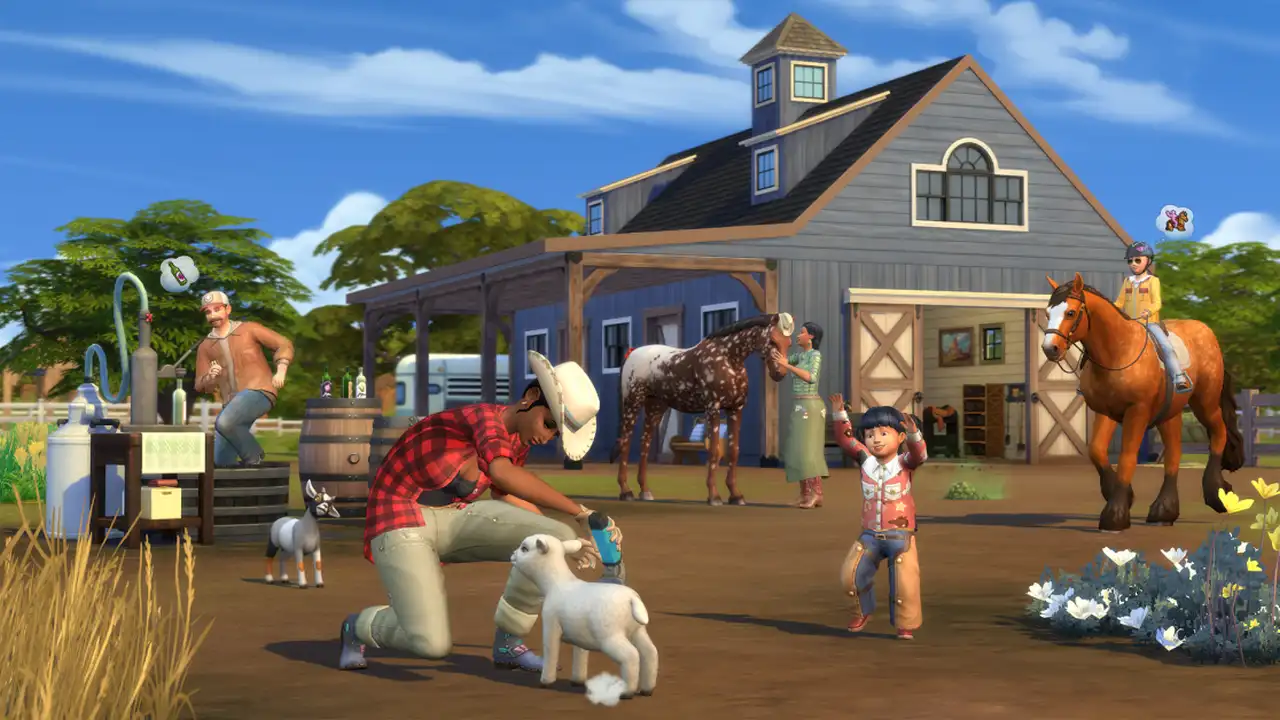 La vita virtuale nel ranch nel nuovo trailer del pacchetto espansione Vita nel Ranch di The Sims 4, in uscita il 20 luglio