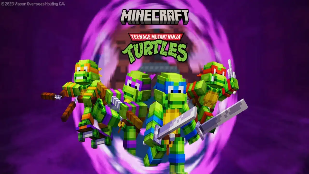 Minecraft Bedrock Edition Teenage Mutant Ninja Turtles