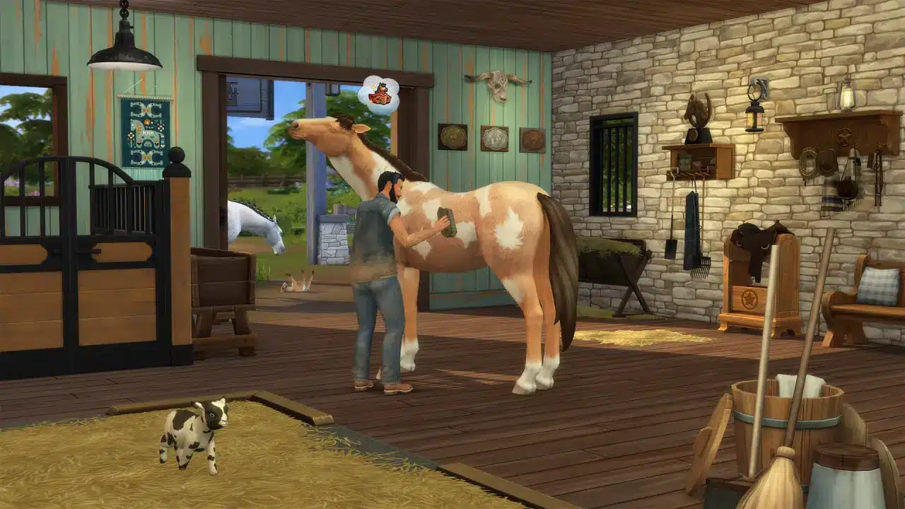 The Sims 4 aggiornamento del 2 agosto 2023 vita nel ranch
