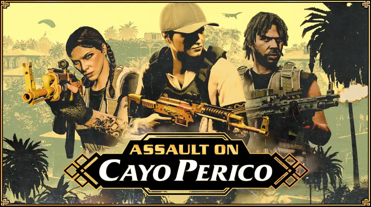 GTA Online: arriva la modalità Assalto a Cayo Perico, elicottero Buckingham Conada armato disponibile - bonus dall'11 agosto