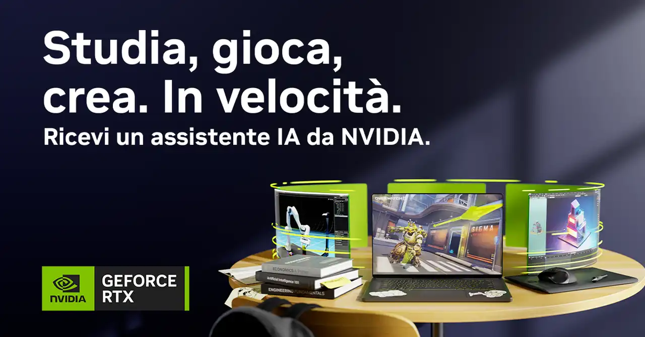 Nvidia Back To School: le offerte si rinnovano e si estendono a GPU per PC desktop e notebook gaming