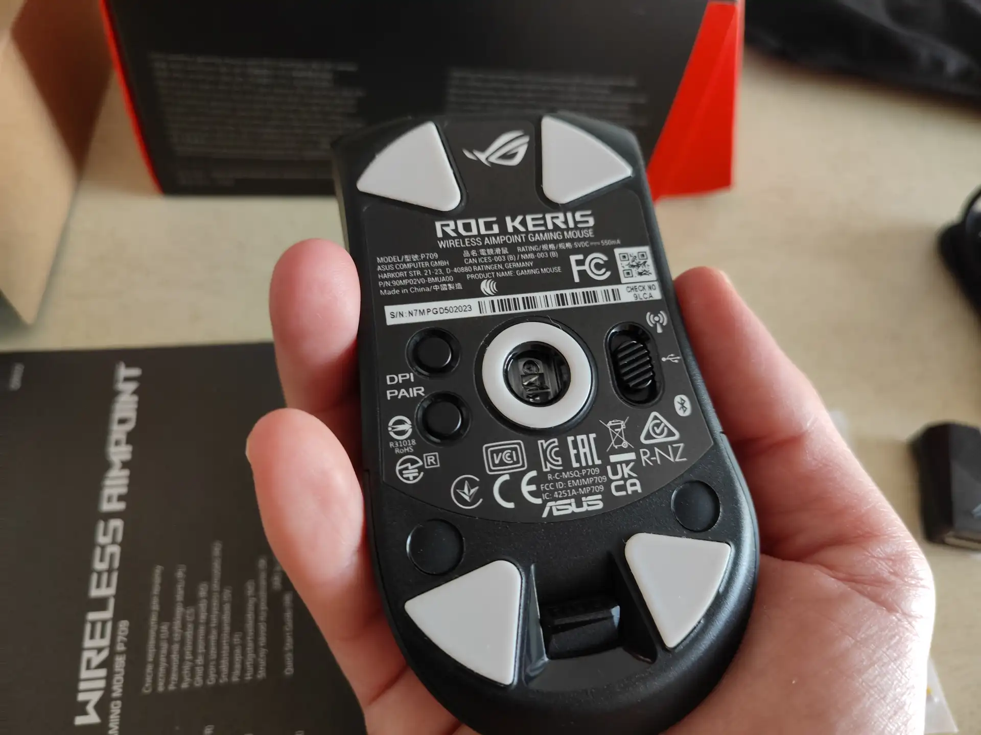 ROG Keris Wireless AimPoint recensione - gaming mouse leggero e ad altissime prestazioni
