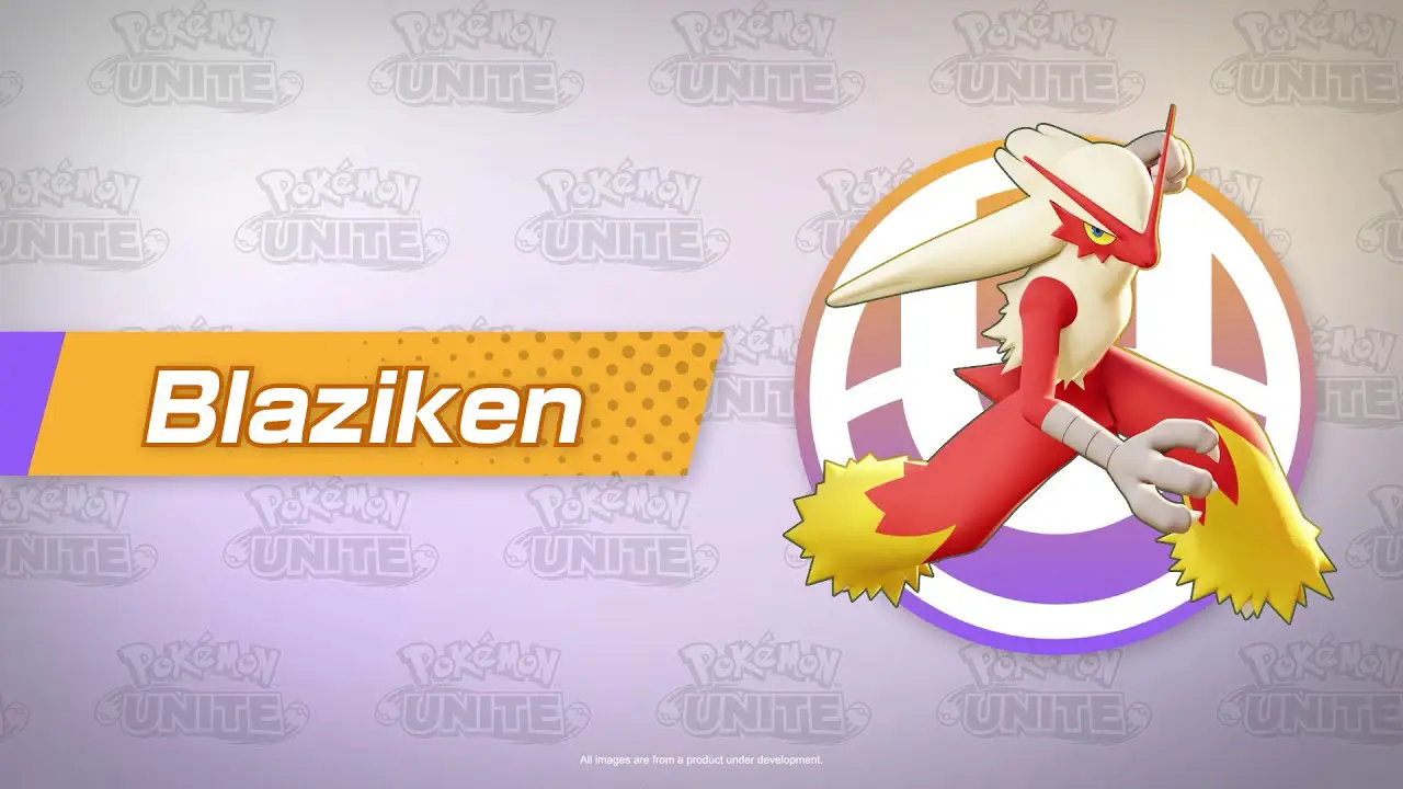 Pokémon Unite Blaziken Mossa Unite