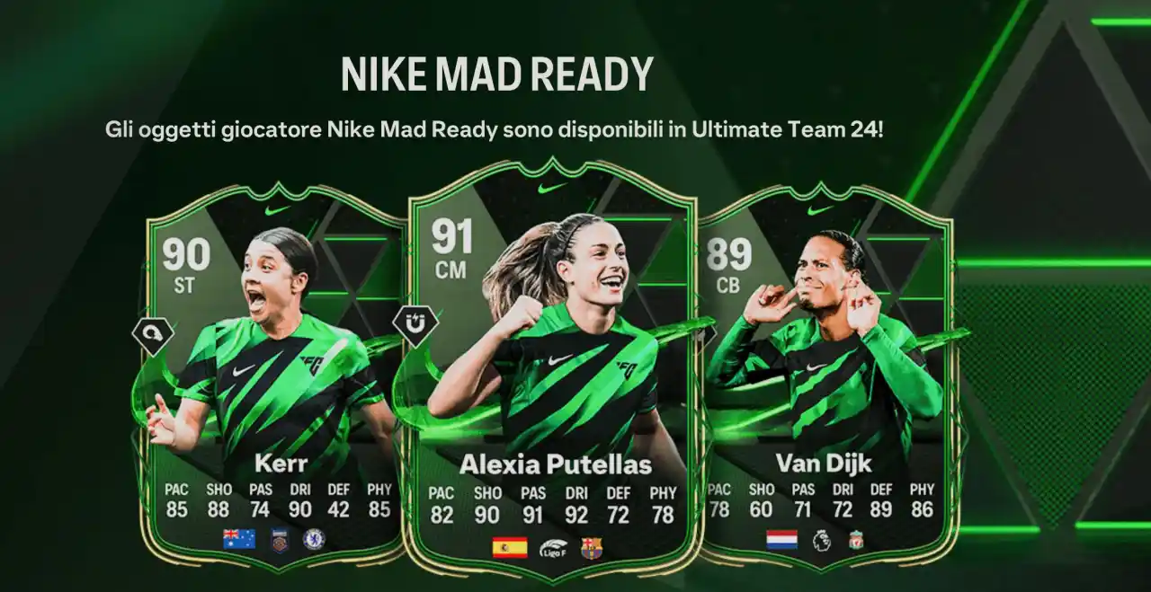 EA Sports FC 24 Ultimate Team - come completare tutti gli obiettivi Nike Mad Ready e le ricompense