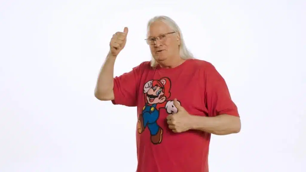 Super Mario Charles Martinet Nintendo