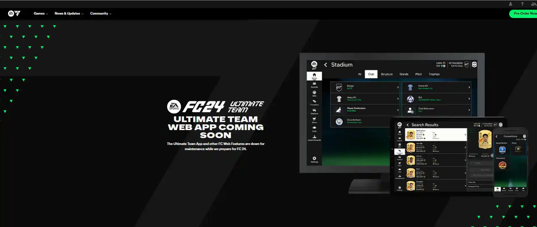 EA Sports FC 24 FUT Web App: quando esce, come funziona e come accedere