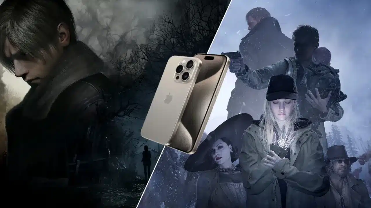 iPhone 15 Pro Resident Evil 4 Remake Resident Evil Village Assassin's Creed Ray Tracing