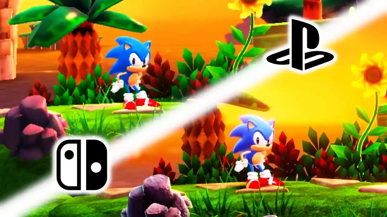 Sonic Superstars: video confronto Nintendo Switch vs PS5 - grafica, frame-rate e caricamenti