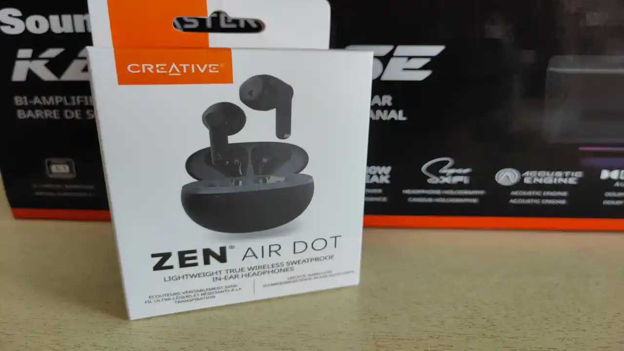 Creative Zen Air Dot recensione auricolari true wireless