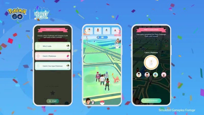 pokémon go party play modalità co-op uscita