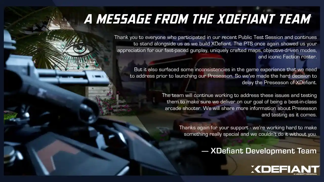 XDefiant, sparatutto free to play di Ubisoft, rimandato a tempo indeterminato: farà la fine di Yenas?