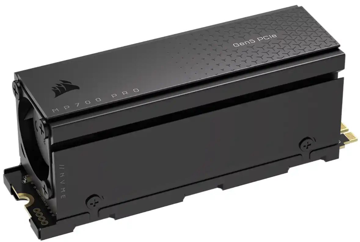 Corsair annuncia MP700 PRO, SSD PCIe Gen 5 da 12GB/S, disponibile anche con dissipatore passivo o raccordi waterblock