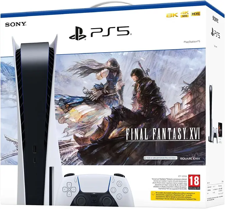 Final Fantasy XVI PlayStation 5 Bundle Black Friday Amazon Prime