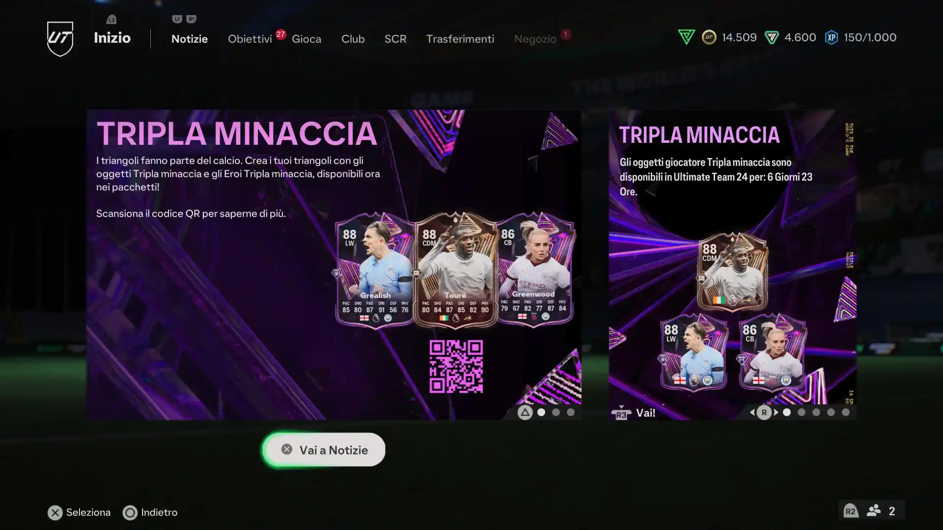 EA FC 24 Ultimate Team Triple Threat - Tripla Minaccia: guida al nuovo evento promo: come funziona, SBC, Obiettivi e Team 1