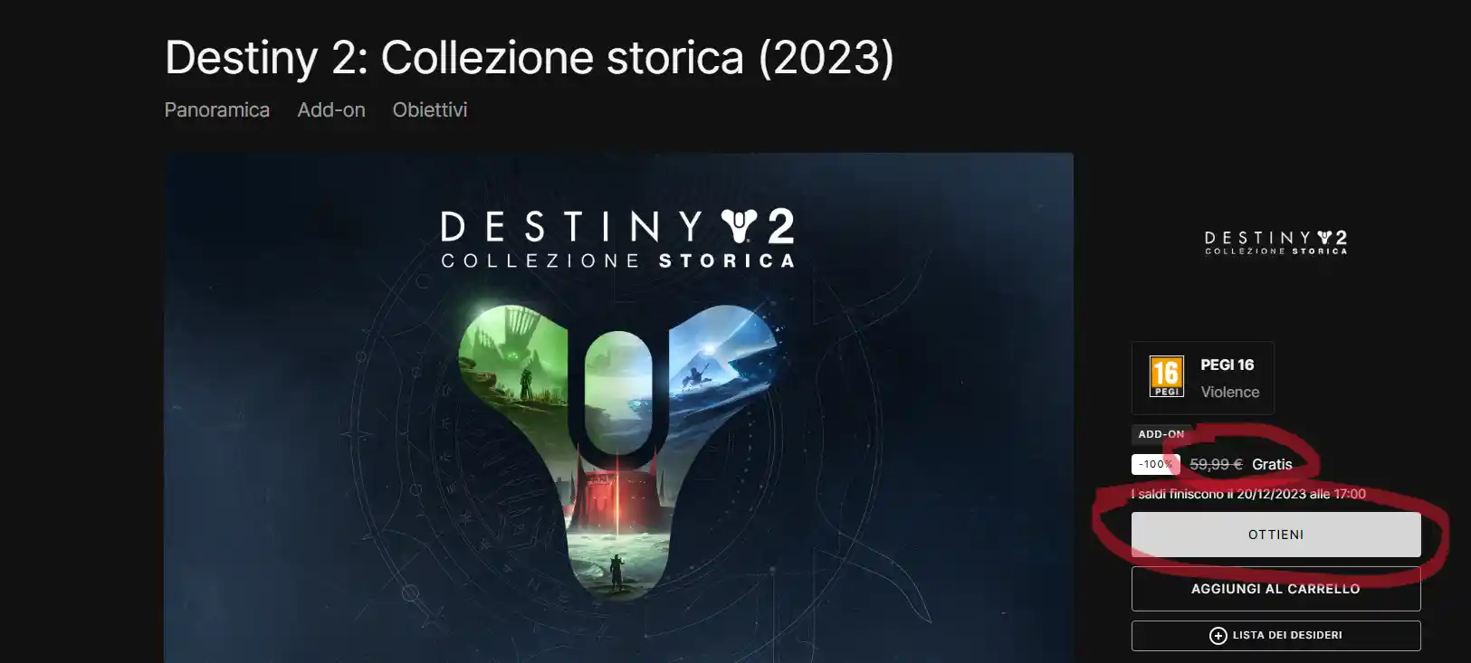 La nuova missione esotica di Destiny 2, "Sotto contraria stella", è disponibile - riscattate il gioco più due espansioni gratis entro oggi su Epic Games Store