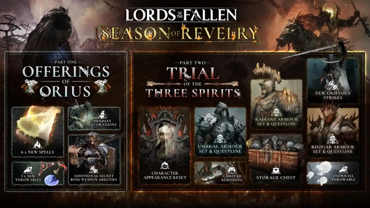 Lords of the Fallen, al via l'evento natalizio Season of Reverly - tutti i dettagli