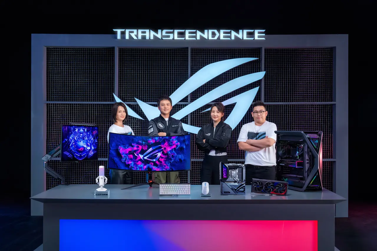 ASUS Speakers with ROG Displays, Peripherals and Components