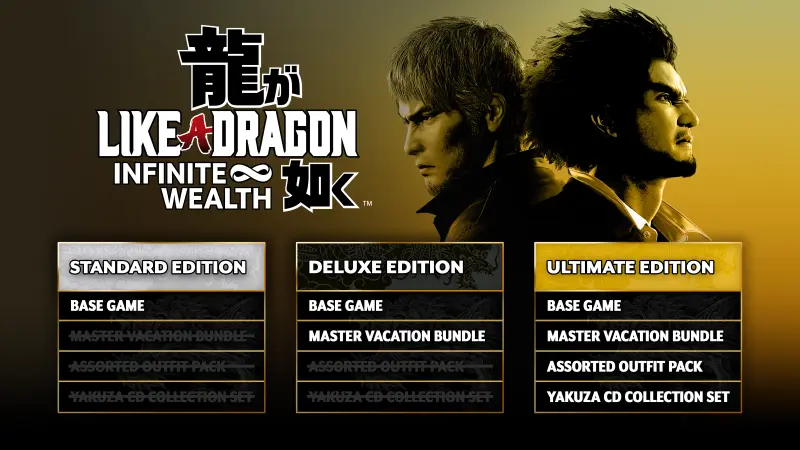 like a dragon infinite wealth new game plus a pagamento deluxe ultimate