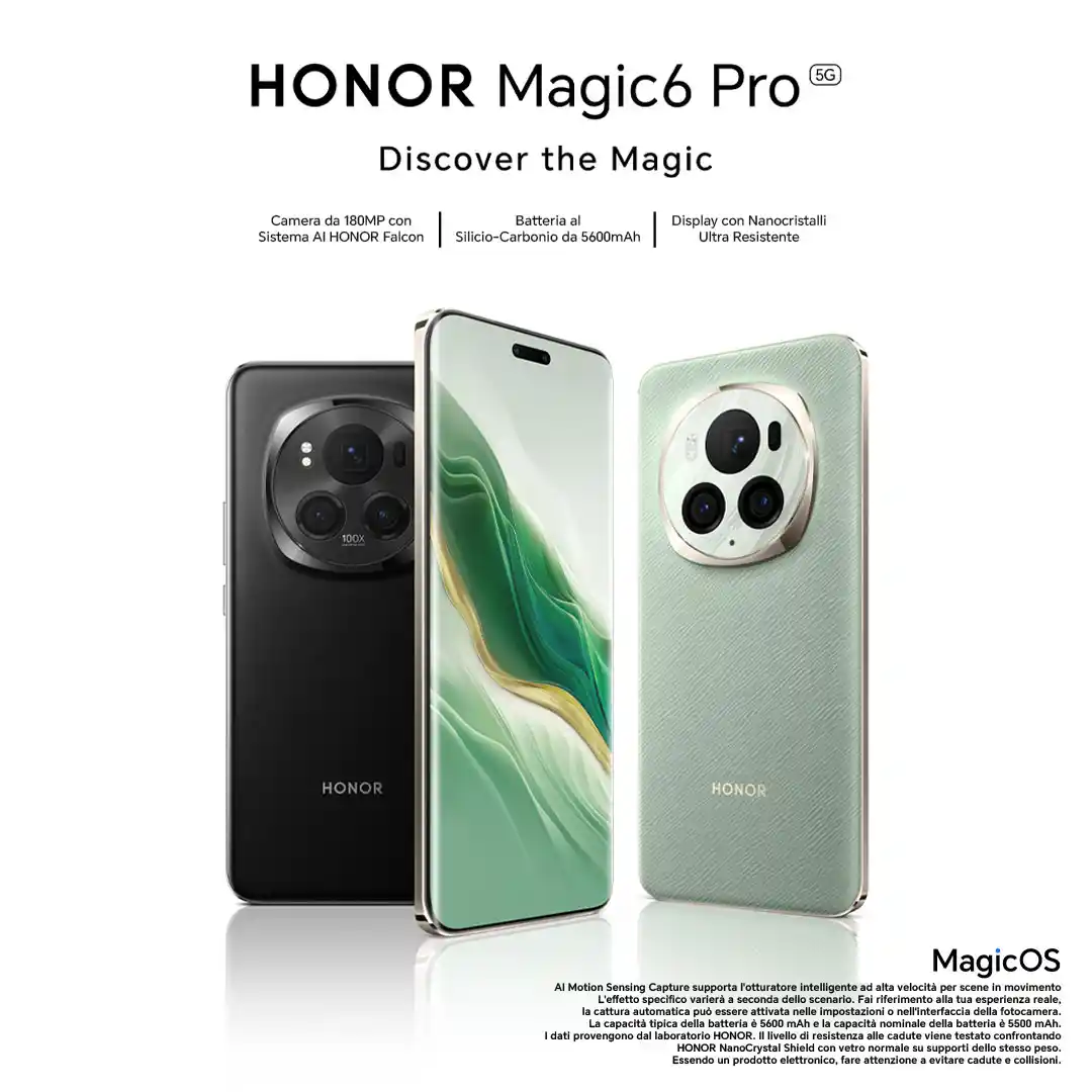 MWC 2024 - presentati Honor Magic6 Pro, Honor MagicBook Pro 16, Honor Pad 9, e punta forte sull'Intelligenza Artificiale