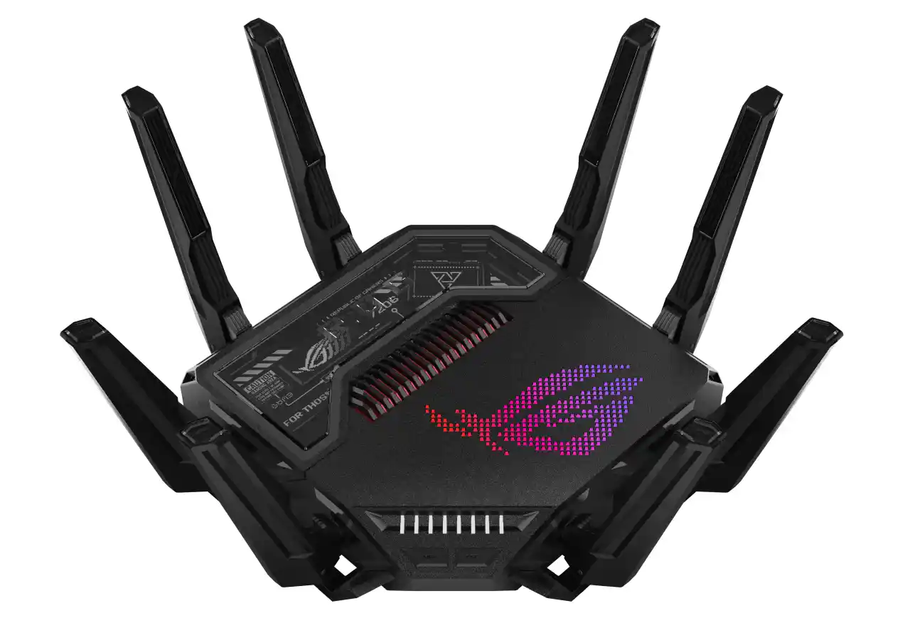 ASUS Republic of Gamers annuncia il router gaming WiFi 7 ROG Rapture GT-BE98